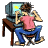 Me typing