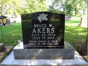 Brother’s tombstone