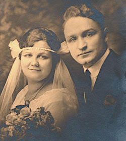 My grandparents Wedding portrait