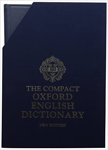 Oxford English Dictionary Oxford English Dictionary