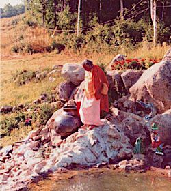 Swamiji in Val Morin